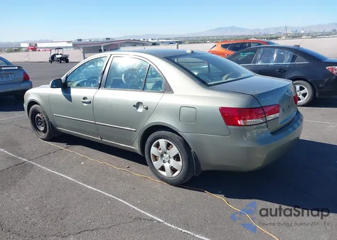 2008 Hyundai Sonata Gls from USA, damaged, VIN 5NPET46C78H366736